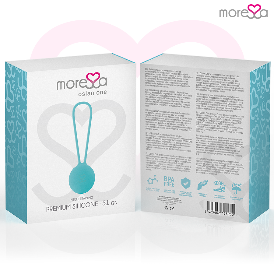 MORESSA - OSIAN ONE SILICONE TURQUOISE PREMIUM MORESSA