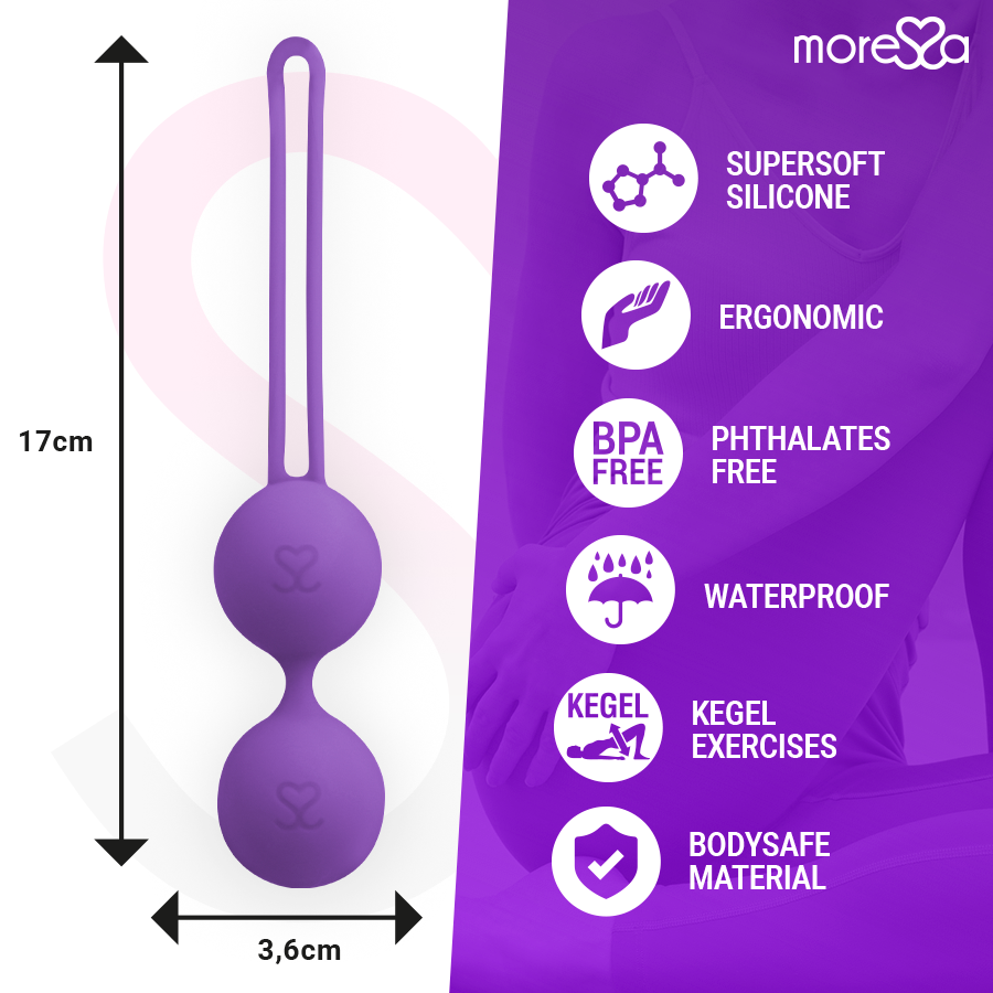 MORESSA - OSIAN TROIS SILICONE LILAS PREMIUM MORESSA