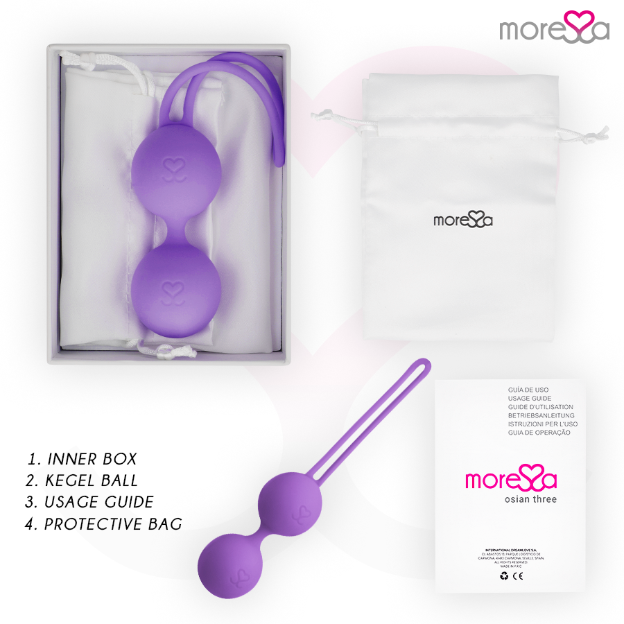 MORESSA - OSIAN TROIS SILICONE LILAS PREMIUM MORESSA
