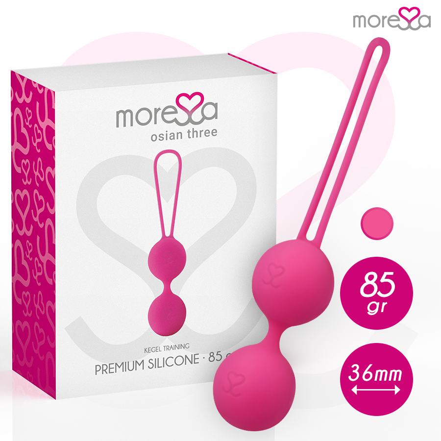 MORESSA - OSIAN TROIS SILICONE PREMIUM ROSE MORESSA
