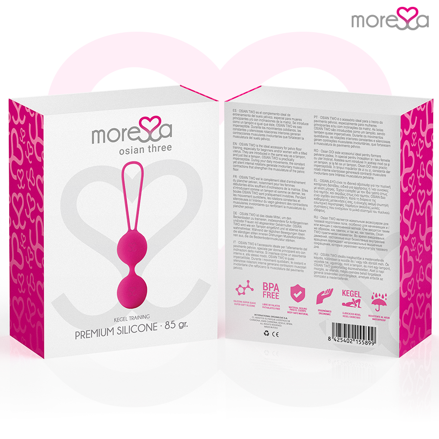 MORESSA - OSIAN TROIS SILICONE PREMIUM ROSE MORESSA