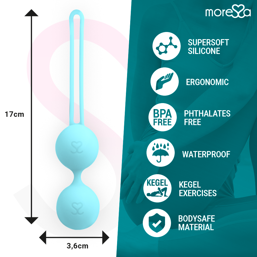 MORESSA - OSIAN TROIS SILICONE TURQUOISE PREMIUM MORESSA