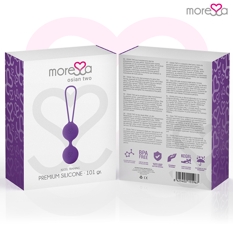 MORESSA - OSIAN DEUX SILICONE LILAS PREMIUM MORESSA
