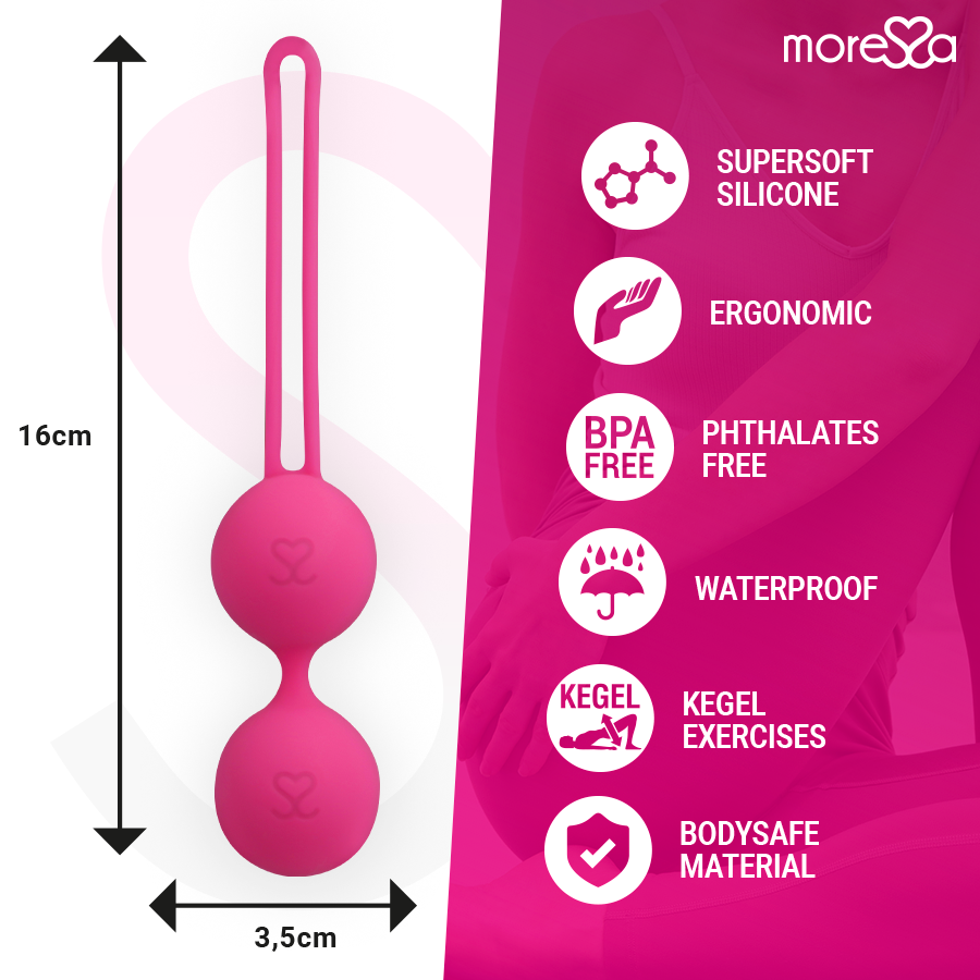 MORESSA - OSIAN DEUX SILICONE PREMIUM ROSE MORESSA