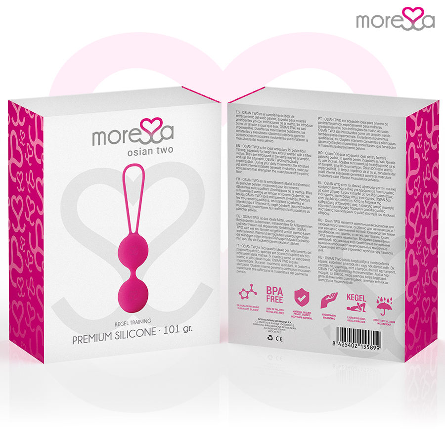MORESSA - OSIAN DEUX SILICONE PREMIUM ROSE MORESSA