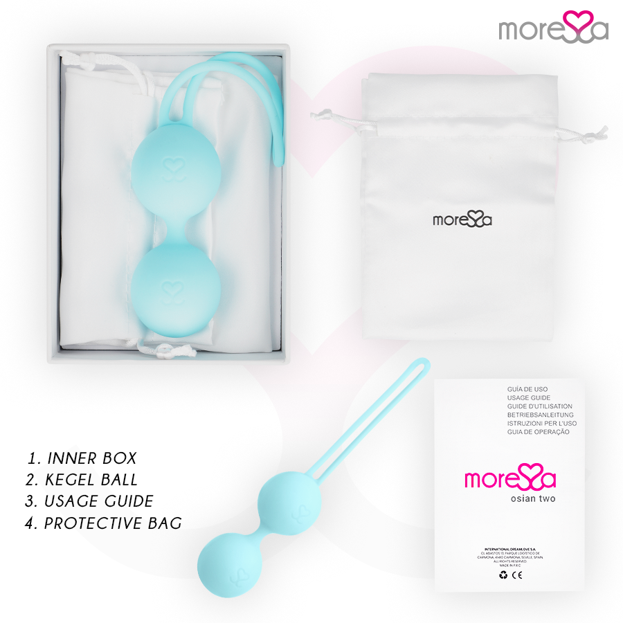MORESSA - OSIAN DEUX SILICONE TURQUOISE PREMIUM MORESSA