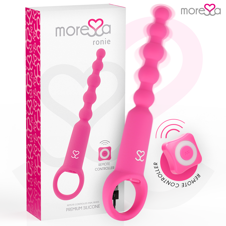 MORESSA - RONIE TÉLÉCOMMANDE PLAISIR ANAL ROSE MORESSA