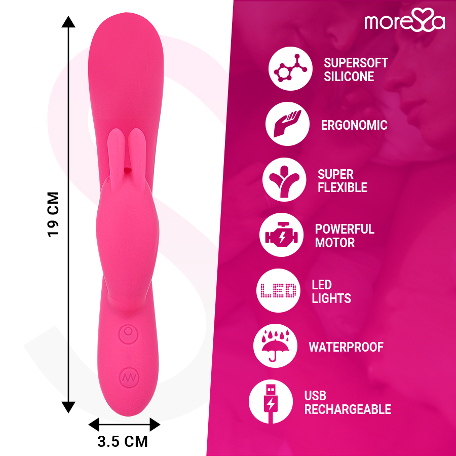 MORESSA - TELMO RECHARGEABLE EN SILICONE PREMIUM MORESSA