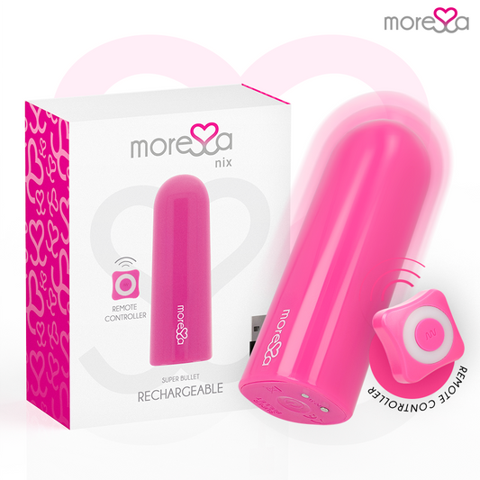MORESSA - NIX VIBRATEUR TÉLÉCOMMANDE ROSE MORESSA