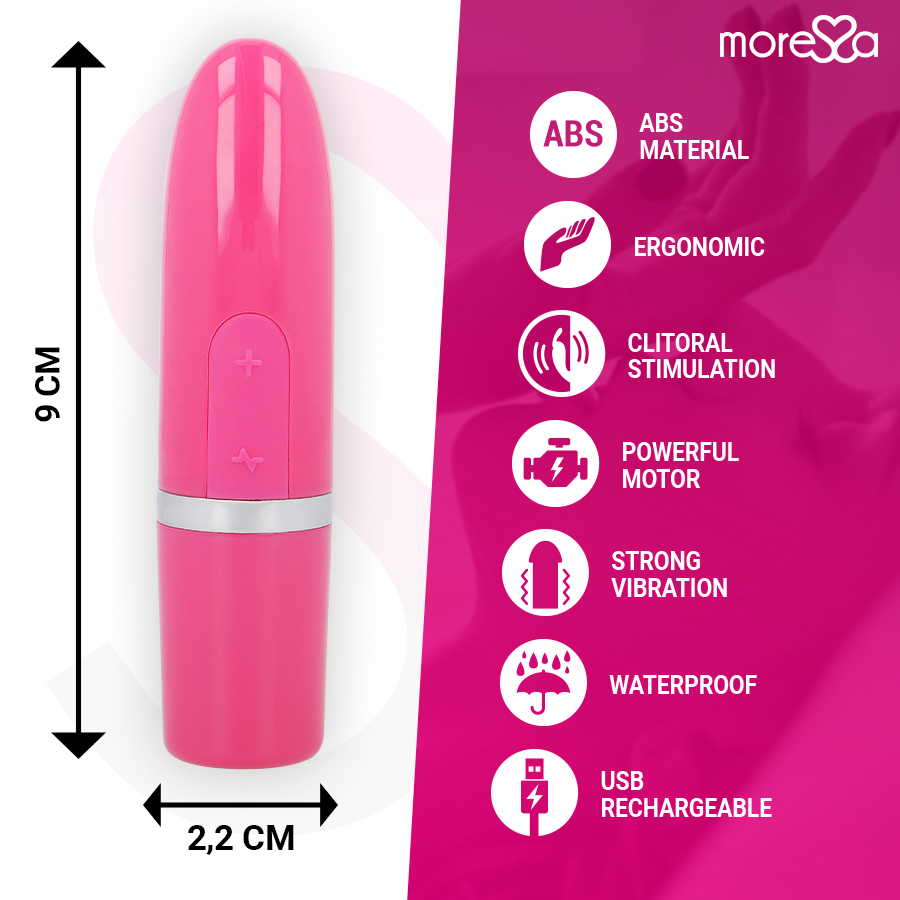 MORESSA - IVY VIBRATEUR STIMULATEUR VOYAGE ROSE MORESSA