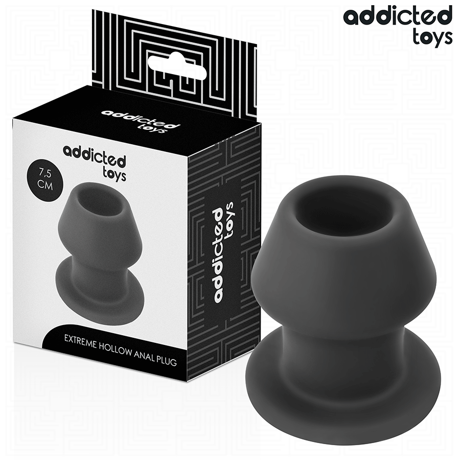 ADDICTED TOYS - PLUG ANAL CREUX EXTRÊME TAILLE S 7,5 CM ADDICTED TOYS