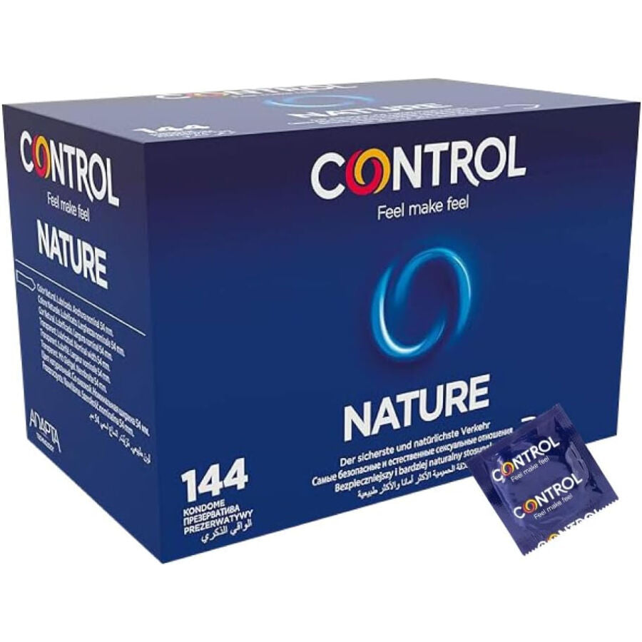 CONTROL - PRÉSERVATIFS NATURE 144 UNITÉS CONTROL CONDOMS