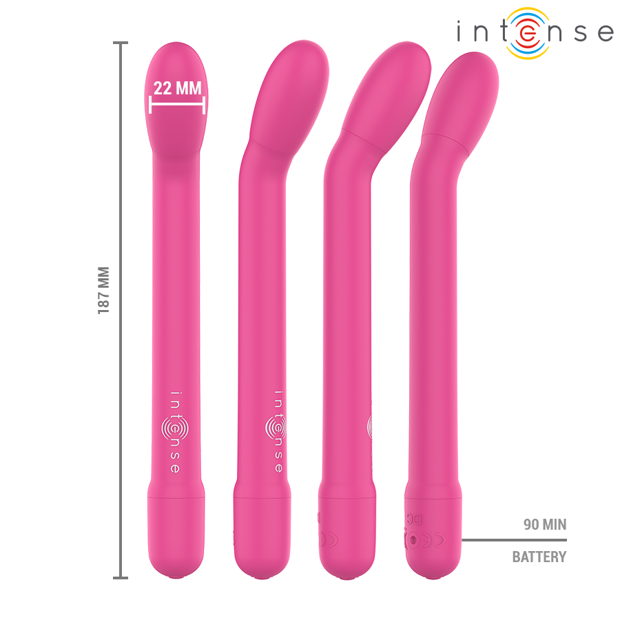 INTENSE - STIMULATEUR DE POINT G RECHARGEABLE KARLIE ROSE INTENSE FUN