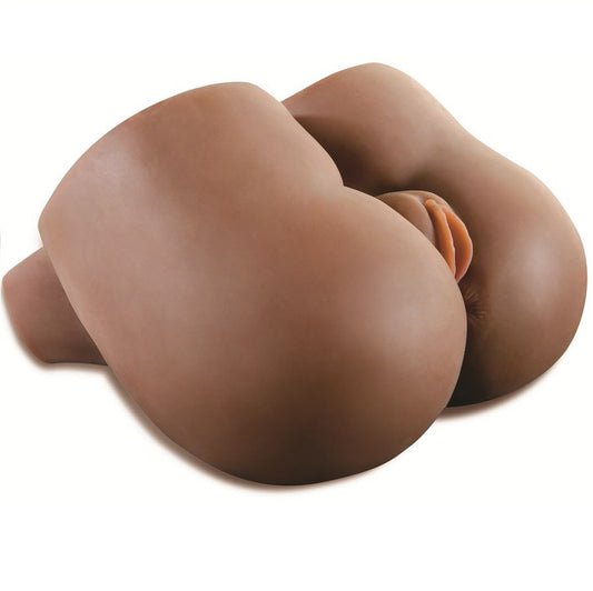 EXTREME TOYZ - BAISE-MOI SILLY VAGINA ET ANO BLACK EXTRA REAL EXTREME TOYZ