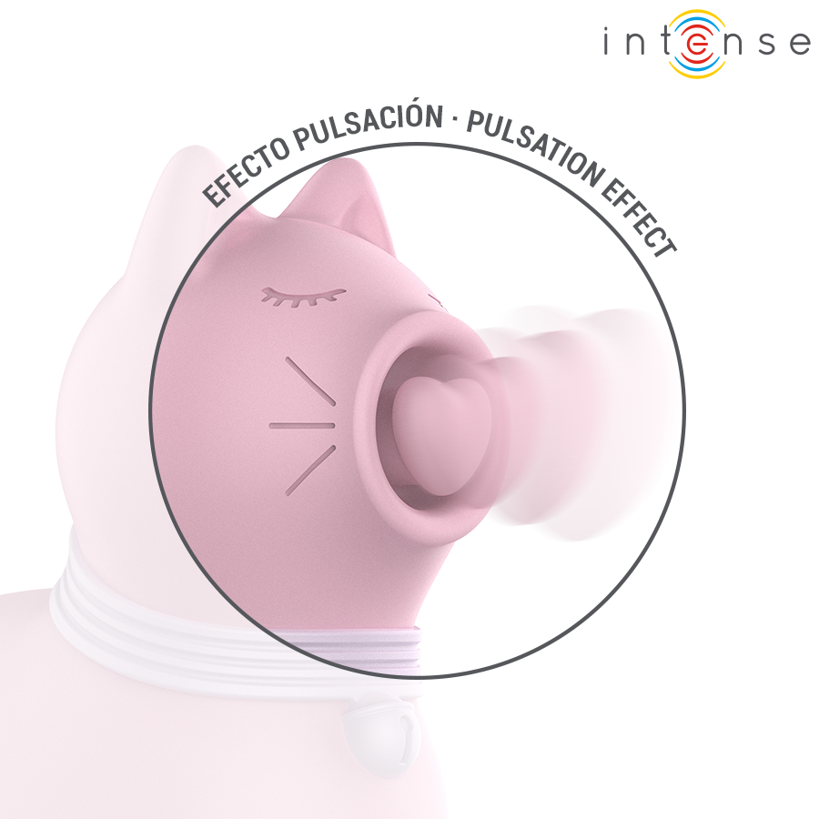 INTENSE - STIMULATEUR DE LANGUE EFFET PULSATION MARIE PINK INTENSE FUN
