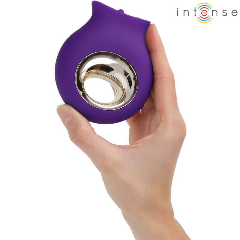 INTENSE - TULI STIMULATEUR CLITORIS 9 VIBRATIONS & 9 OSCILLATIONS VIOLET INTENSE FUN