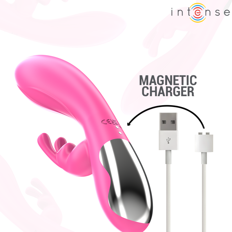 INTENSE - RANDALL VIBRATEUR RABBIT 10 VIBRATIONS ROSE INTENSE FUN