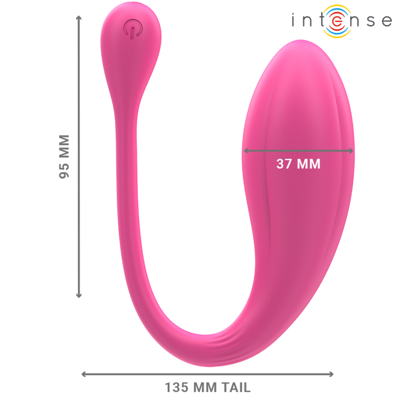 INTENSE - JANICE U VIBRATEUR DOUBLE STIMULATION 10 VIBRATIONS ROSE TÉLÉCOMMANDE INTENSE COUPLES TOYS