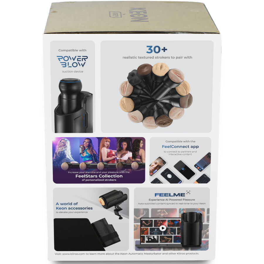 KIIROO - MASTURBATEUR AUTOMATIQUE WIFI KEON KIIROO
