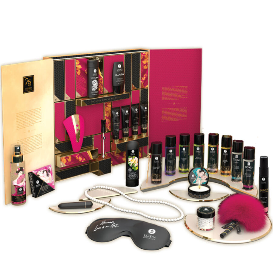 SHUNGA - CALENDRIER EXCLUSIF DES DÉSIRS DU 25E ANNIVERSAIRE SHUNGA KITS