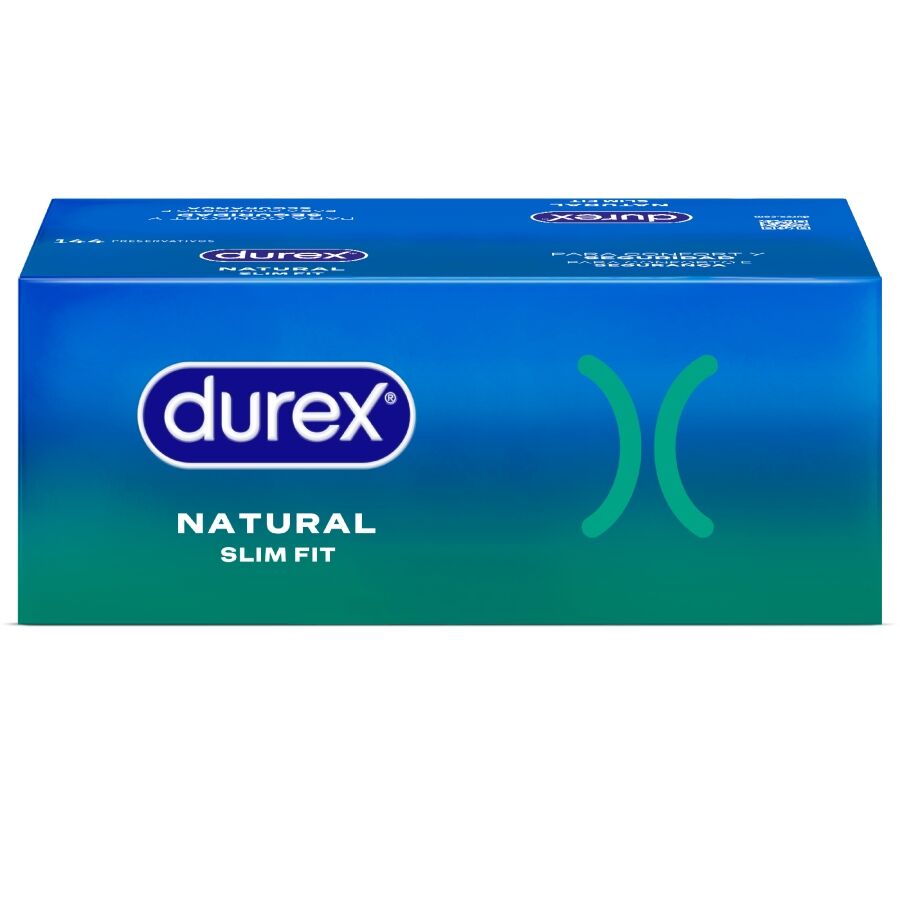 DUREX - BASE NATUREL SLIM FIT 144 UNITÉS DUREX CONDOMS