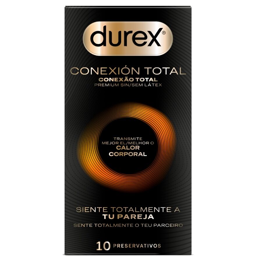 DUREX - CONNEXION TOTALE ULTRA FINE PLUS SANS LATEX 10 UNITÉS DUREX CONDOMS