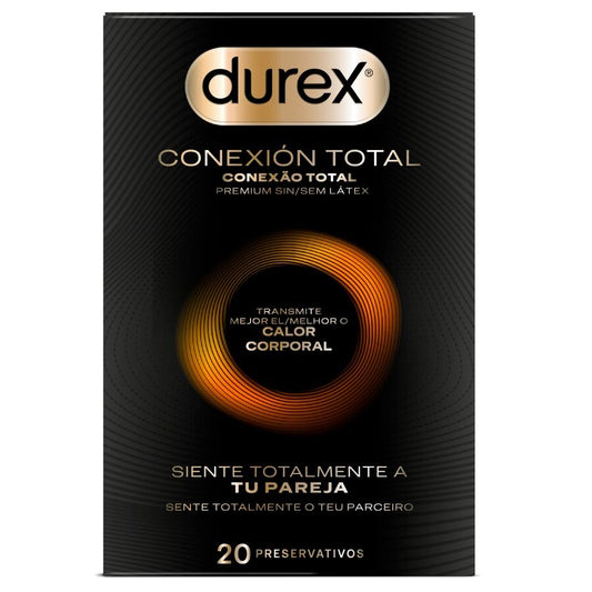DUREX - CONNEXION TOTALE ULTRA FINE PLUS SANS LATEX 20 UNITÉS DUREX CONDOMS