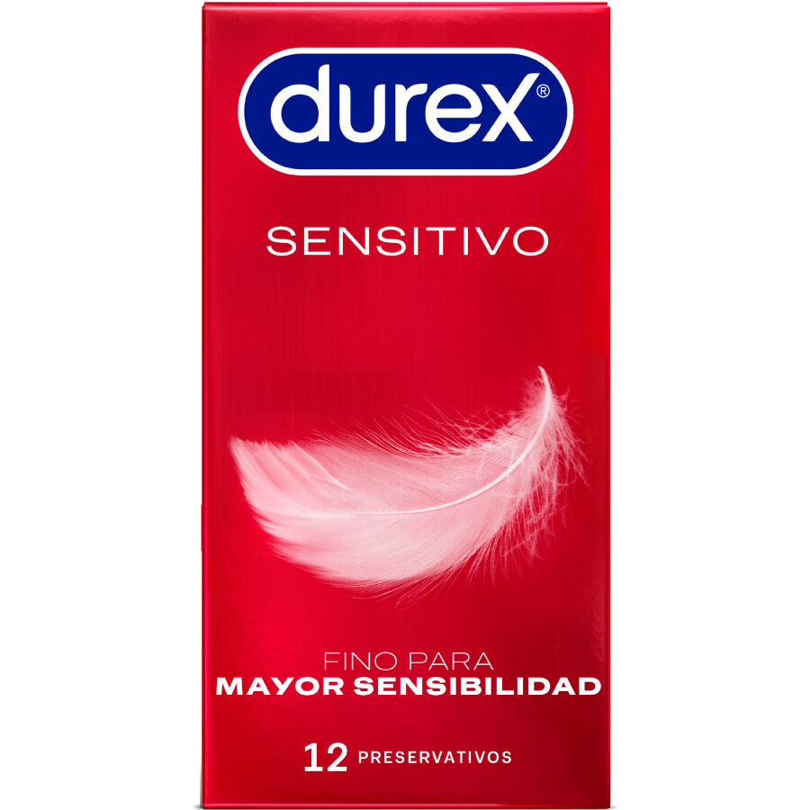 DUREX - PRÉSERVATIFS SENSITIVE 12 UNITÉS DUREX CONDOMS