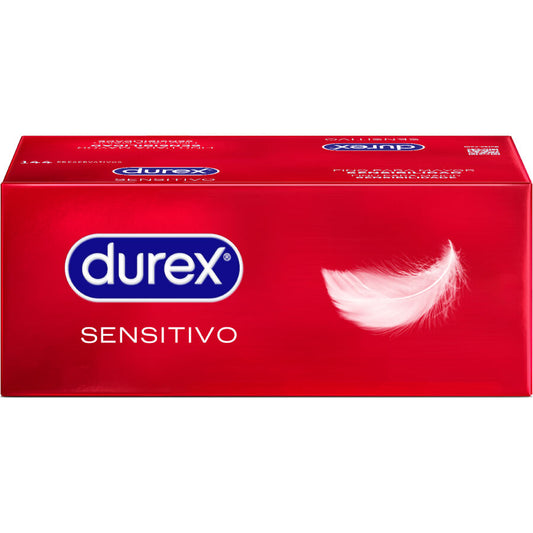 DUREX - PRÉSERVATIFS SENSITIVE 144 UNITÉS DUREX CONDOMS