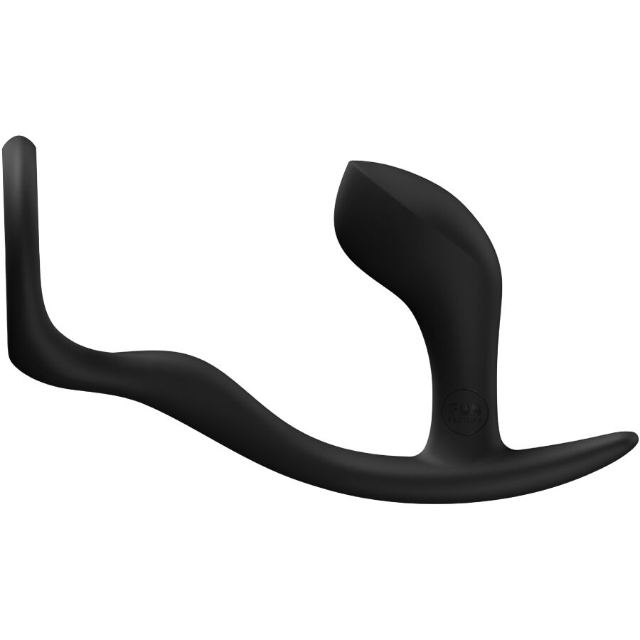 FUN FACTORY - PLUG ANAL EN ANNEAU DE BOTTE NOIR