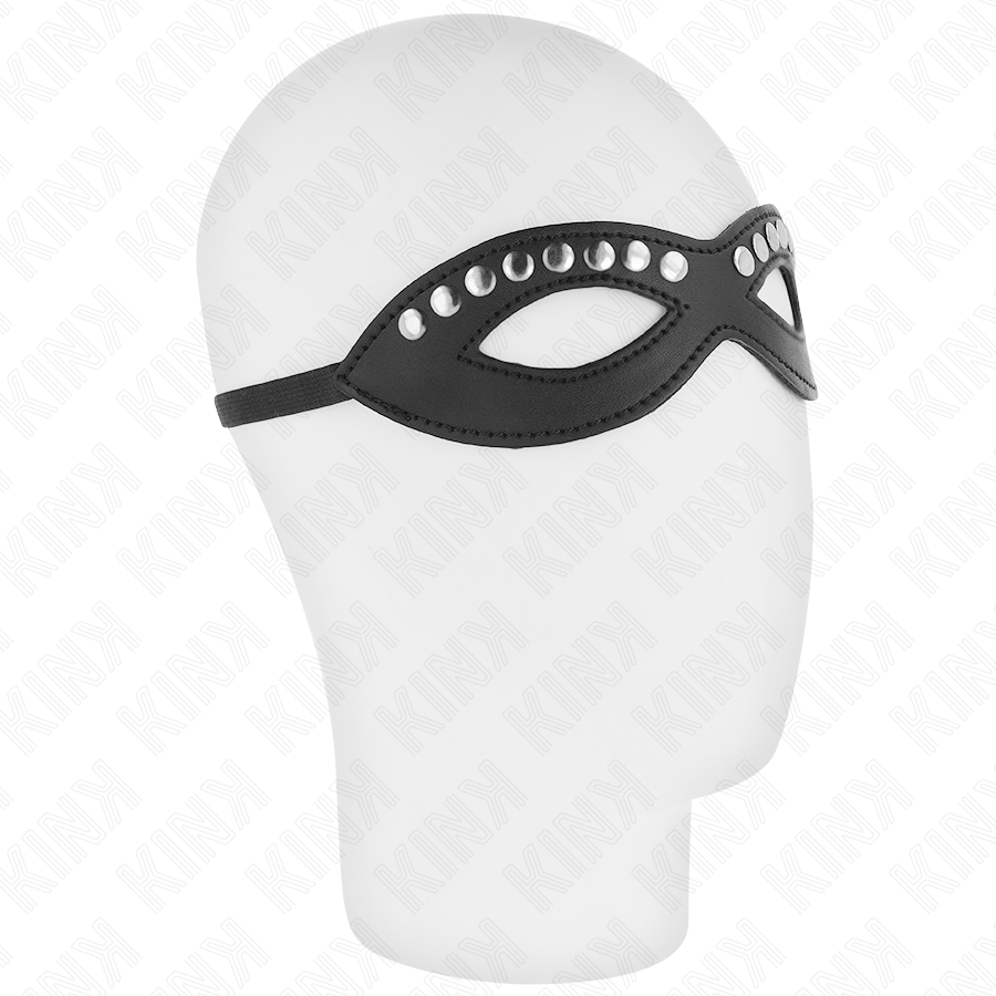 KINK - MASQUE POUR LES YEUX AVEC MINI RIVETS MODÈLE 1 20,5 x 5,5 CM KINK MASKED ALLURE