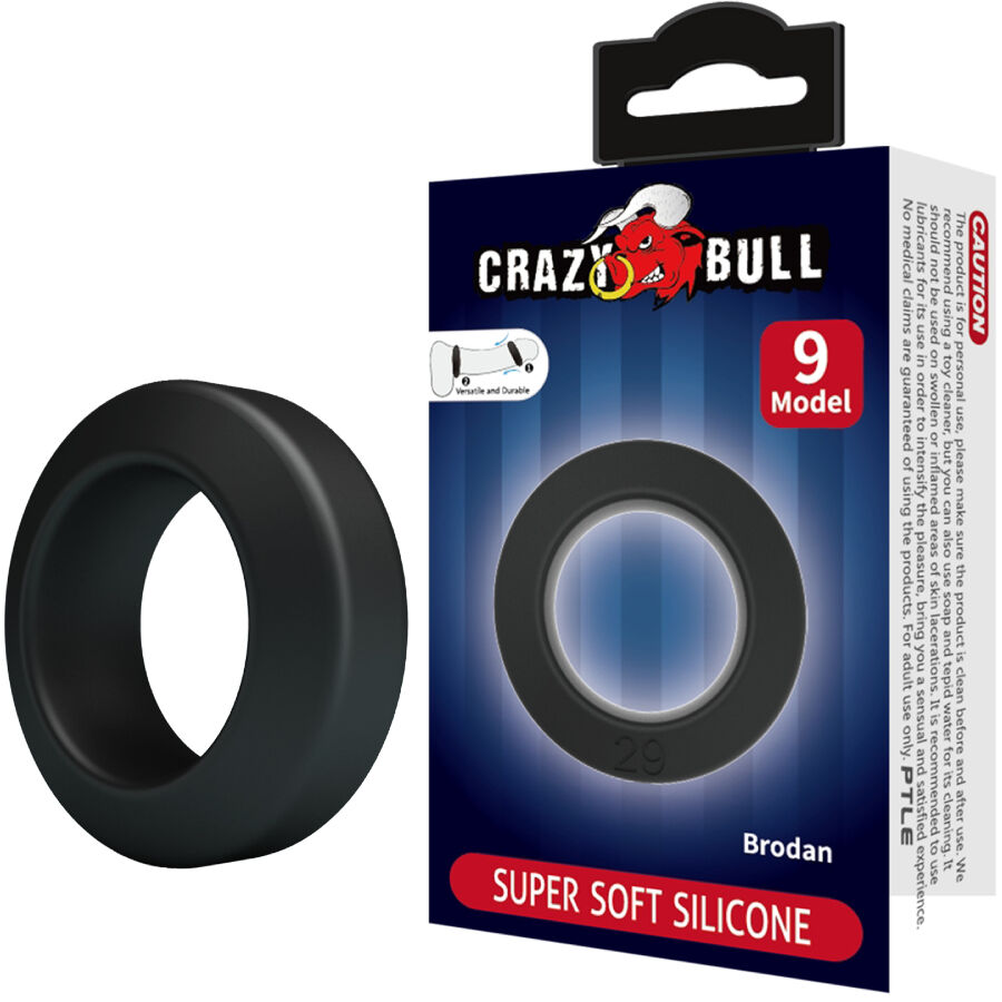 CRAZY BULL - BAGUE EN SILICONE BRODAN MODÈLE 9 CRAZY BULL