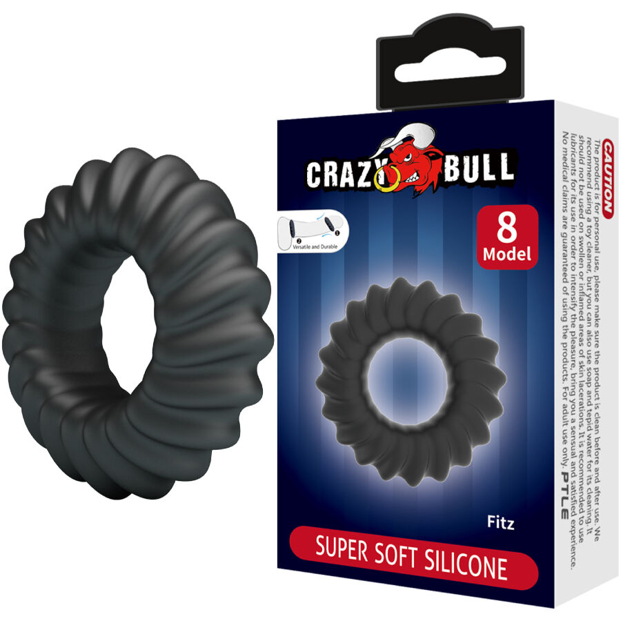 CRAZY BULL - BAGUE EN SILICONE FITZ MODÈLE 8 CRAZY BULL