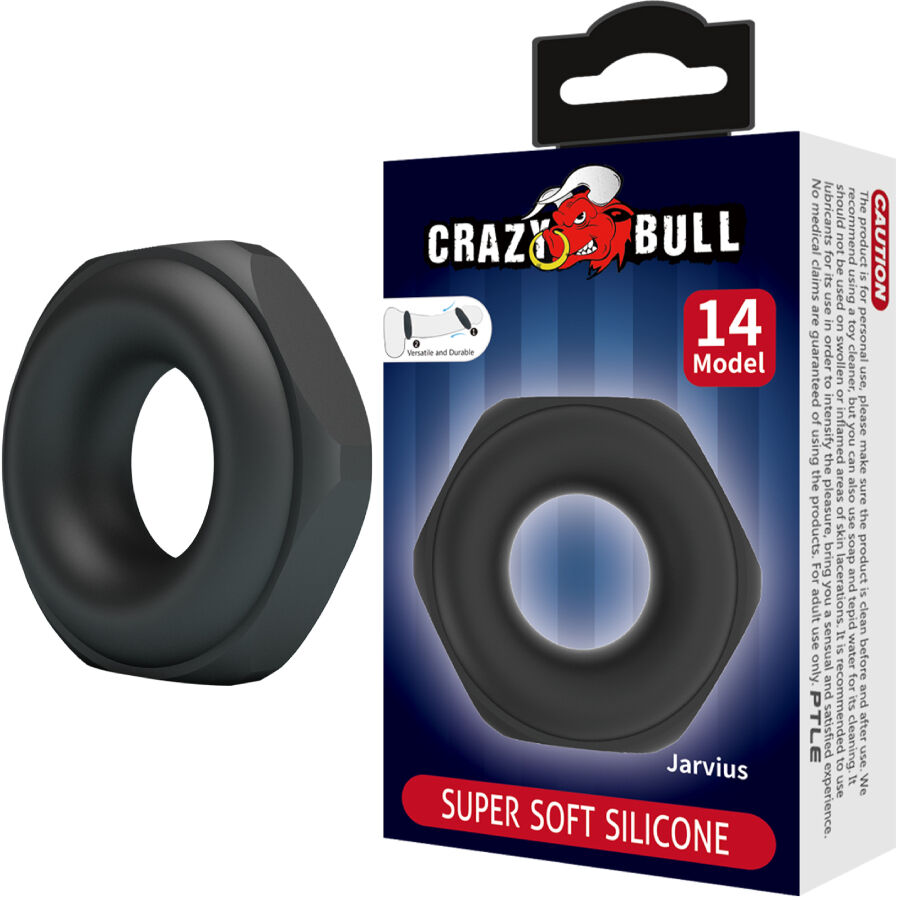 CRAZY BULL - BAGUE EN SILICONE JARVIUS MODÈLE 14 CRAZY BULL