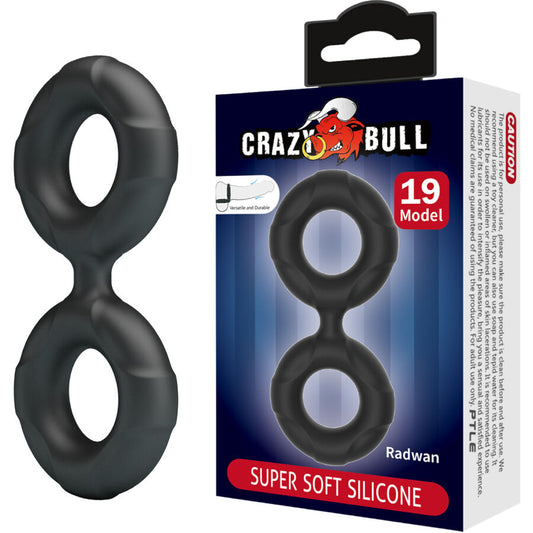 CRAZY BULL - RADWAN DOUBLE BAGUE EN SILICONE MODÈLE 19 CRAZY BULL