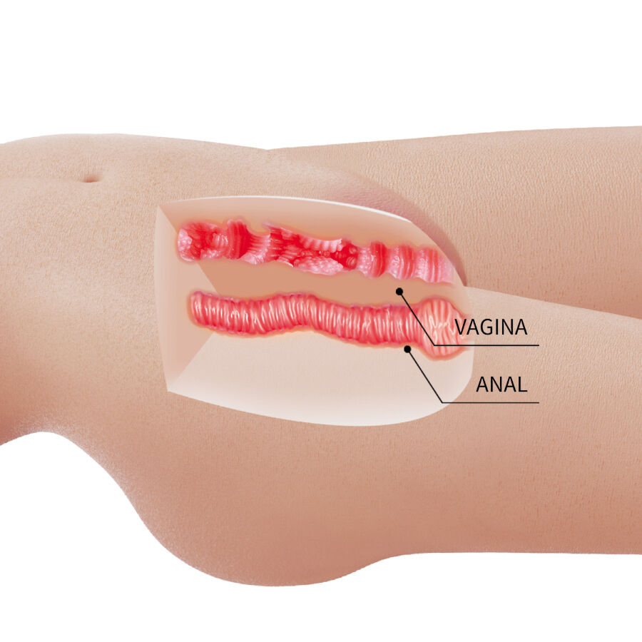 CRAZY BULL - MIA TORSE FÉMININ RÉALISTE VAGIN ET ANAL 8,5 KG CRAZY BULL