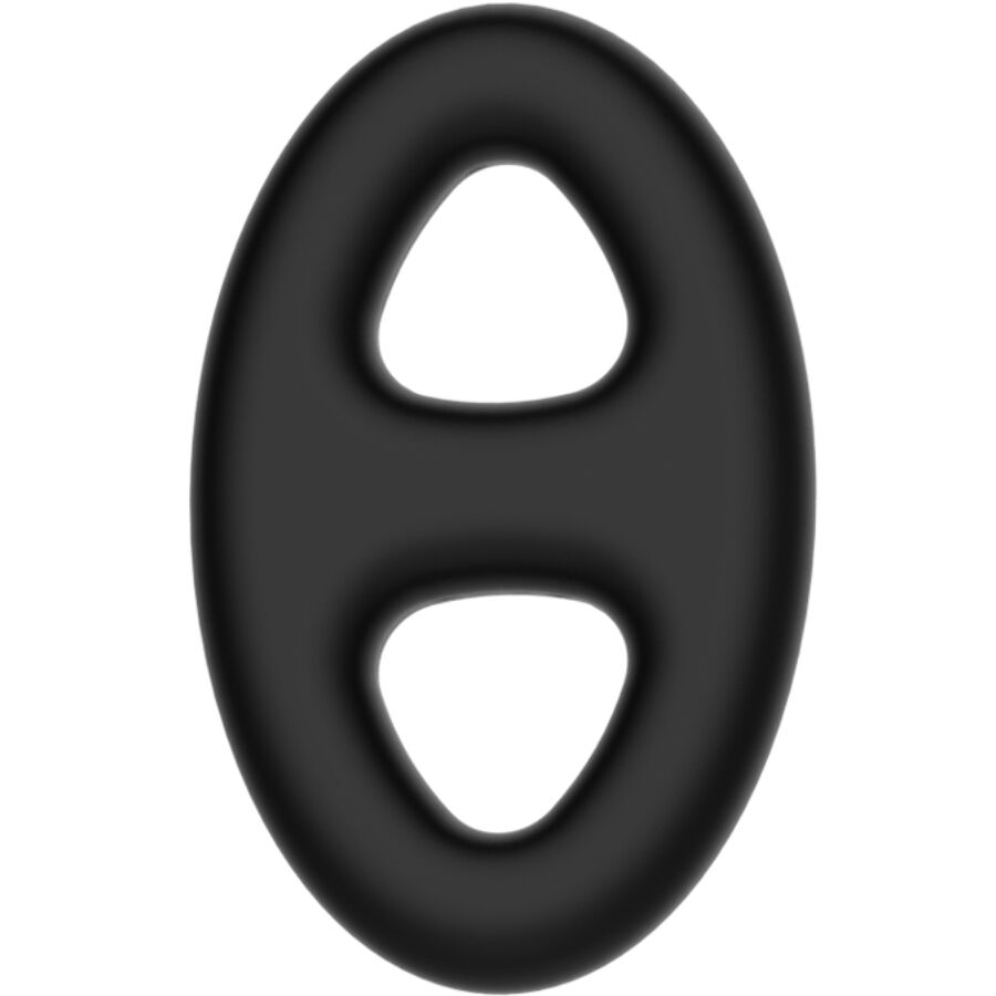 CRAZY BULL - BAGUE EN SILICONE DOUBLE OVALE CRAZY BULL