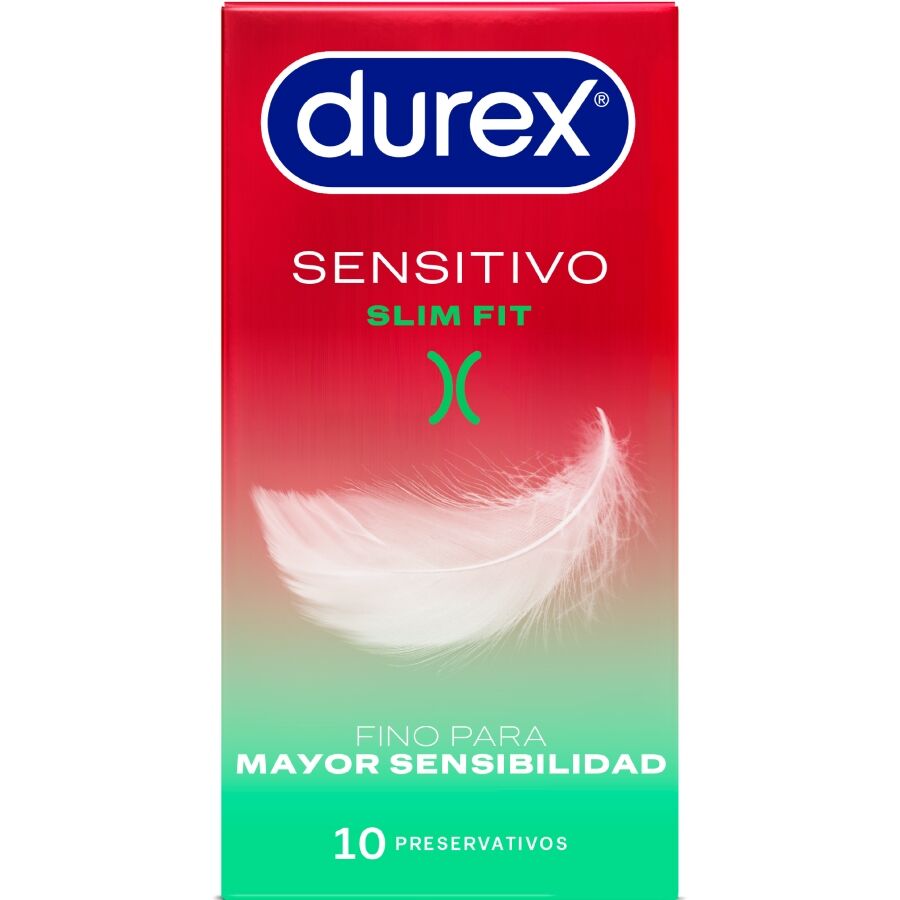 DUREX - SENSITIVO SLIM FIT 10 UNITÉS DUREX CONDOMS