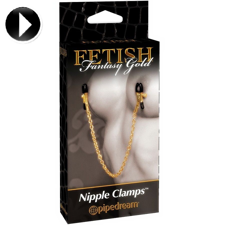 FETISH FANTASY GOLD - PINCES À METELIER FETISH FANTASY GOLD