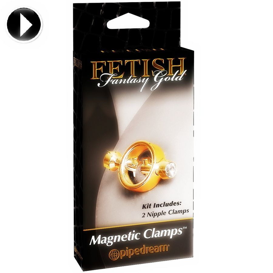 FETISH FANTASY GOLD - PINCES MAGNÉTIQUES FETISH FANTASY GOLD