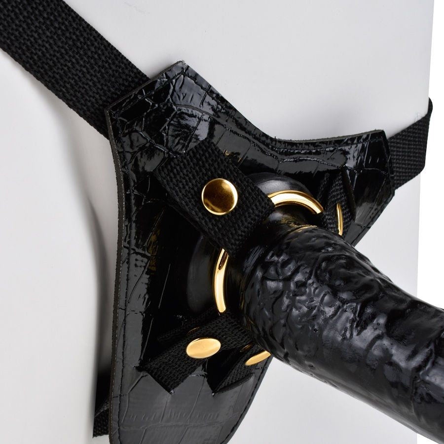FETISH FANTASY GOLD - DESIGNER STRAP-ON FETISH FANTASY GOLD