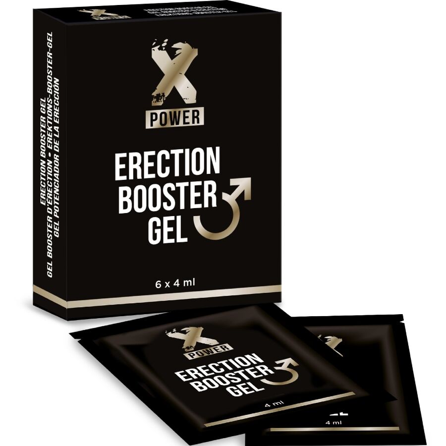 XPOWER - GEL BOOSTER D-ÉRECTION 6 X 4 ML XPOWER
