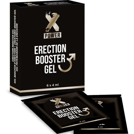 XPOWER - GEL BOOSTER D-ÉRECTION 6 X 4 ML XPOWER