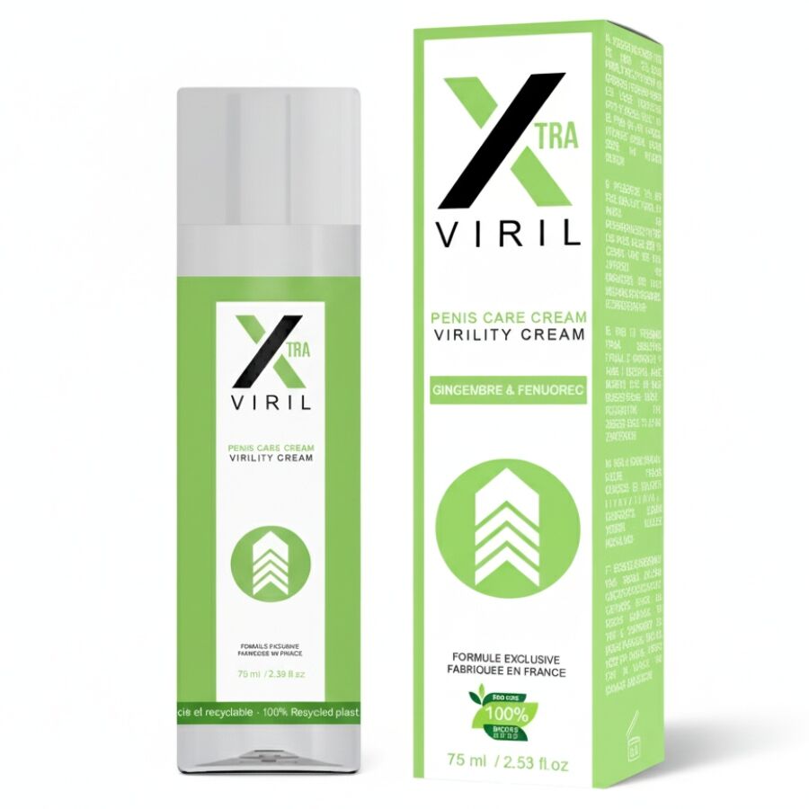 RUF - CRÈME X VIRIL POUR AMÉLIORER LÉRECTION ET LA TAILLE RUF