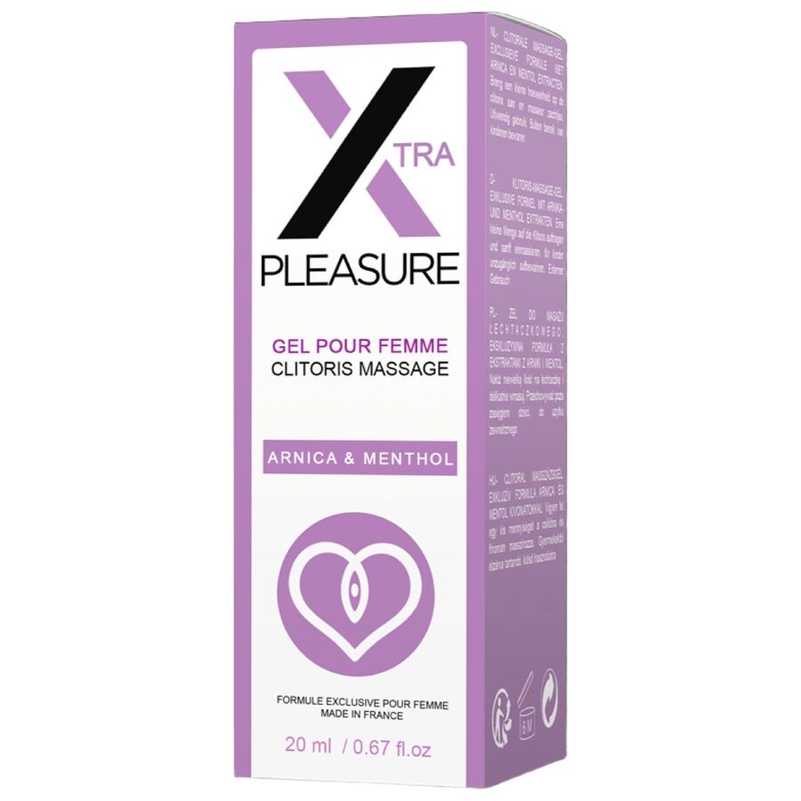 RUF - X GEL DE MASSAGE PLAISIR POUR LE CLITORIS 20 ML RUF