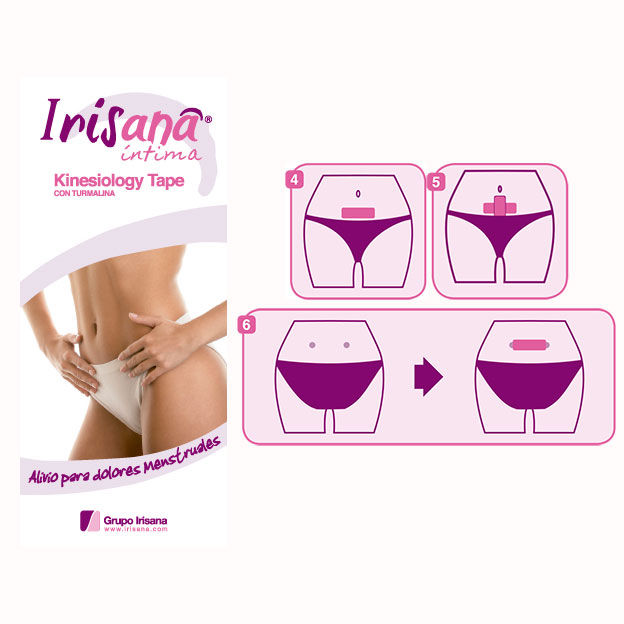 IRISANA - RUBAN AUTO-ADHÉSIF POUR DOULEURS MENSTRUELLES IRISCUP
