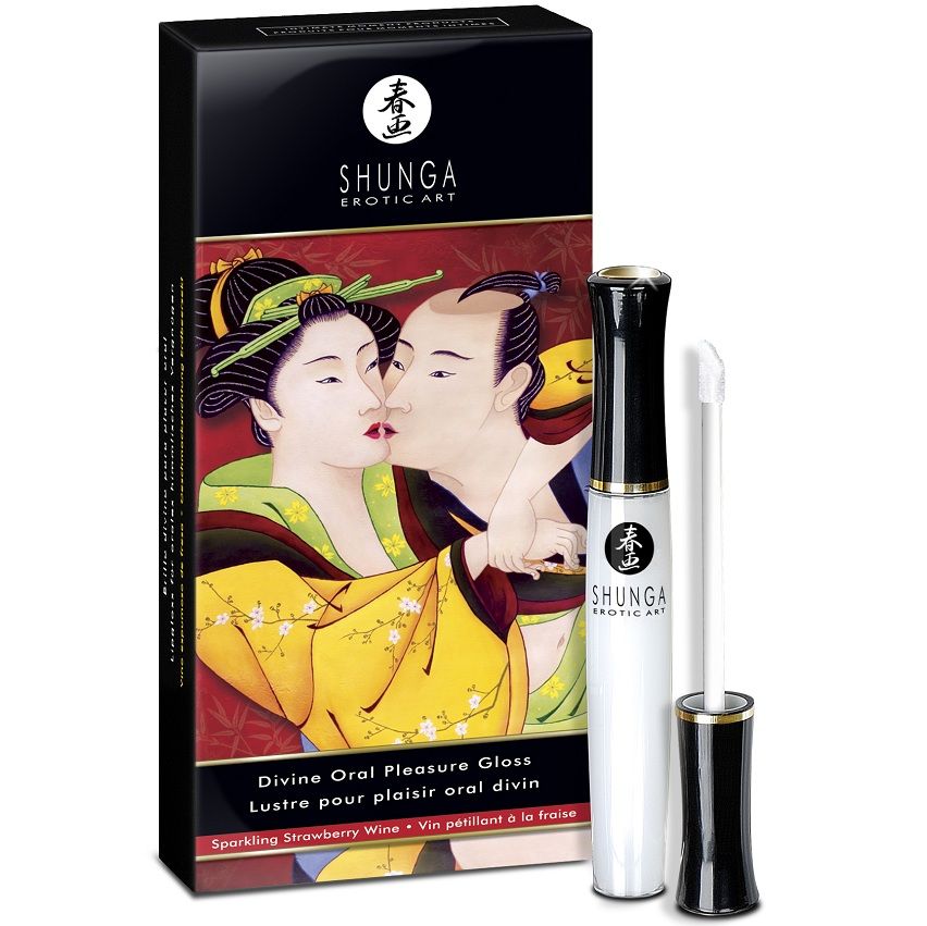 SHUNGA - GLOSS À LÈVRES DIVINE FRAISE & CAVA SHUNGA APHRODISIACS