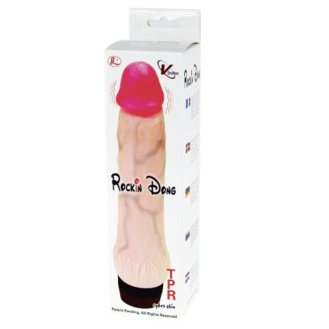 BAILE - ROCKIN DONG PÉNIS CYBER PEAU II BAILE VIBRATORS