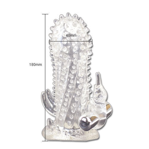 BAILE - BRAVE MAN RABBIT VIBRATEUR EXTENSION DE PÉNIS BAILE FOR HIM