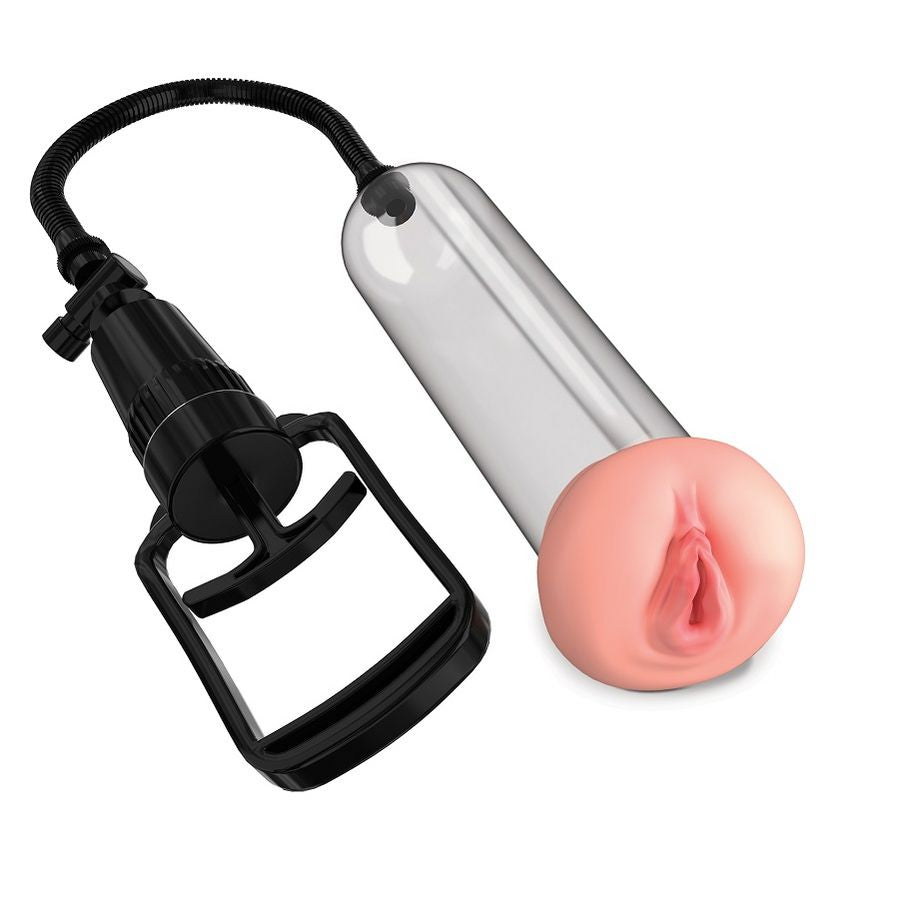 PUMP WORX BOMBA DE ERECCION CON VAGINA PARA PRINCIPIANTES PUMP WORX